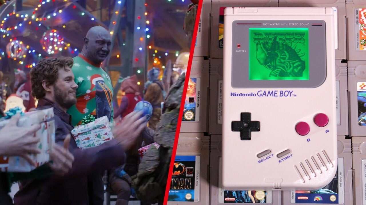 Les Gardiens de la Galaxie : Spécial vacances avec un caméo Game Boy festif