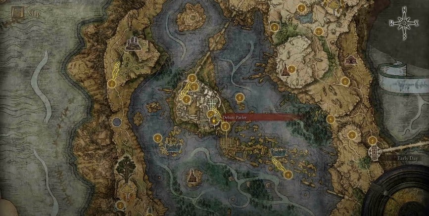 Elden Ring : Comment obtenir le bâton de pierre précieuse d'Azur ?
