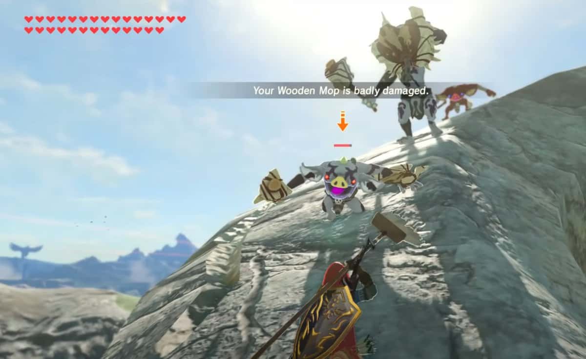 Comment réparer des armes dans Zelda: Breath Of The Wild
