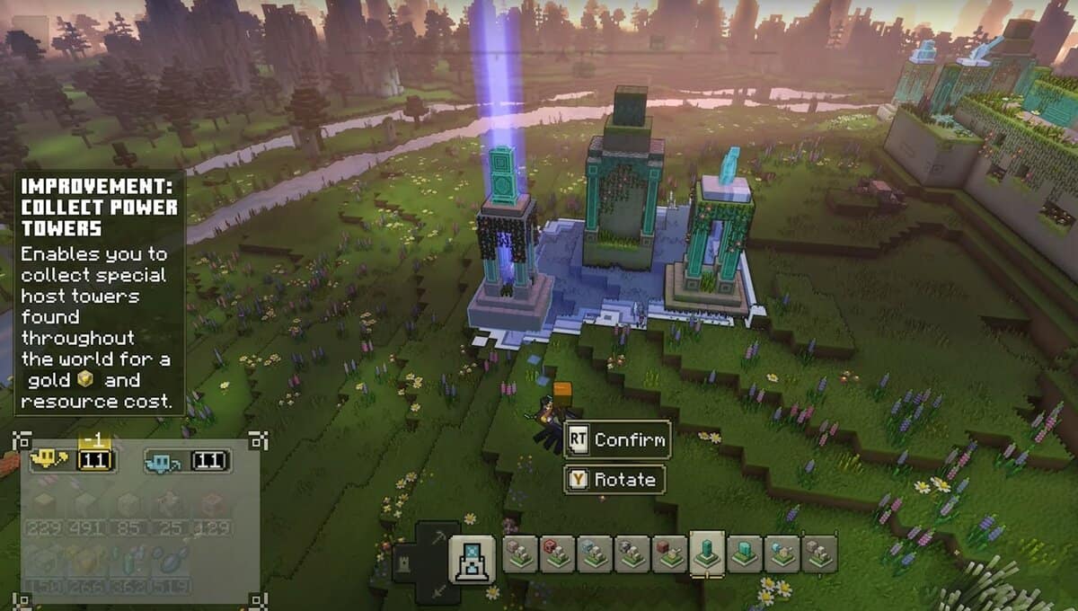 Comment construire et utiliser des tours électriques dans Minecraft Legends