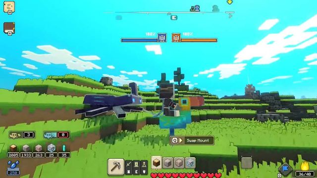 Où trouver toutes les montures dans Minecraft Legends