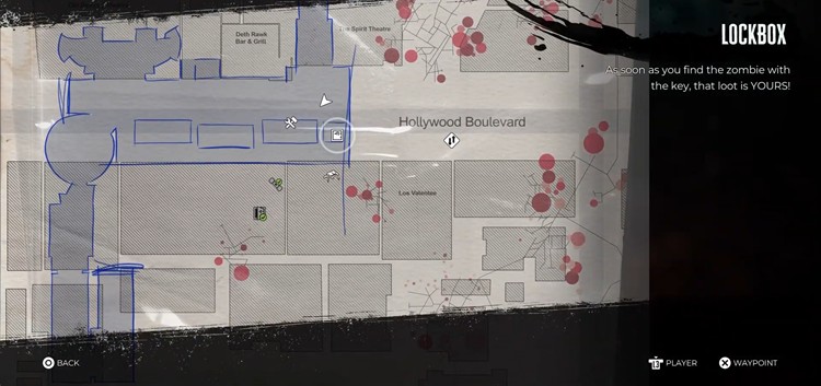 Dead Island 2 : Emplacement de la clé du coffre-fort de Starla