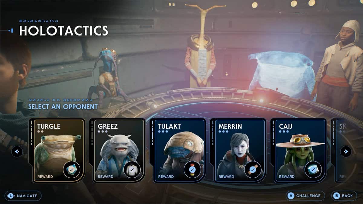 Star Wars Jedi : Survivor - Comment jouer à l'holotactique