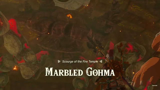 Comment vaincre le boss Gohma Marbled dans Zelda : TotK