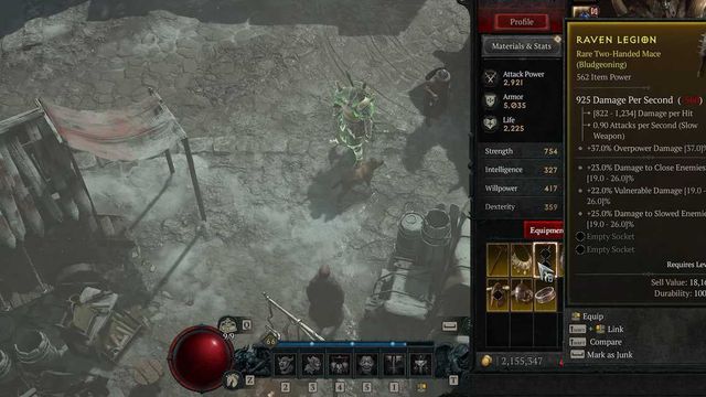Puissance des objets - Diablo 4