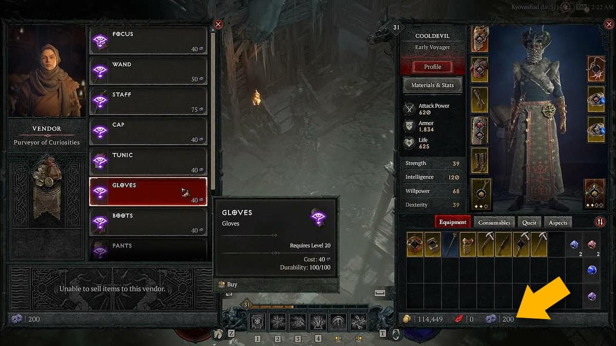 Comment obtenir des oboles murmurantes - Diablo 4