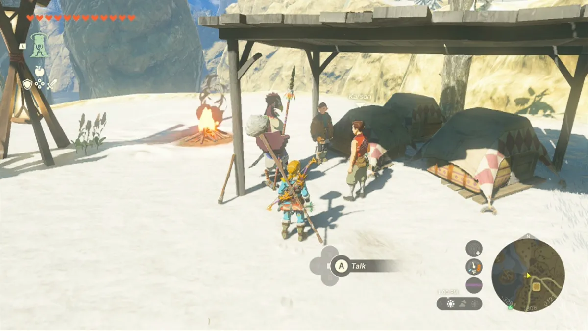 Comment terminer le pont de corde de Rito - Tears of the Kingdom