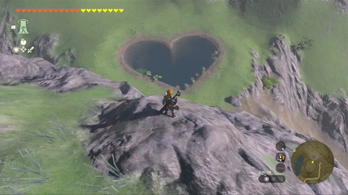 Que faire à Lover's Pond dans Tears of the Kingdom (TotK)
