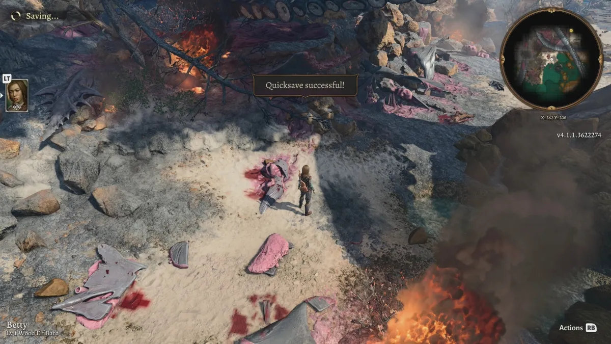 Baldur's Gate 3 : Pouvez-vous définir la fréquence de sauvegarde automatique ?