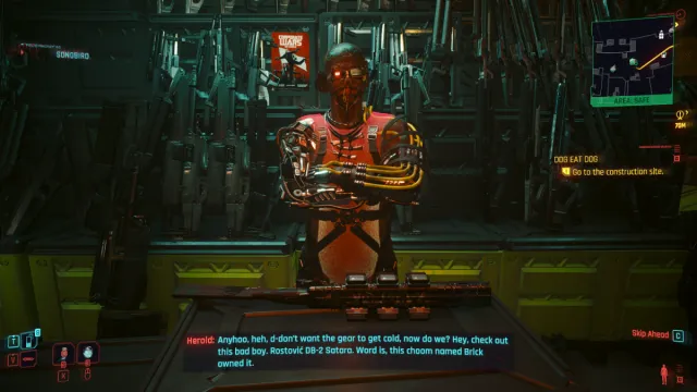 La cyberpsychose est-elle dans Cyberpunk 2077 : Phantom Liberty ?