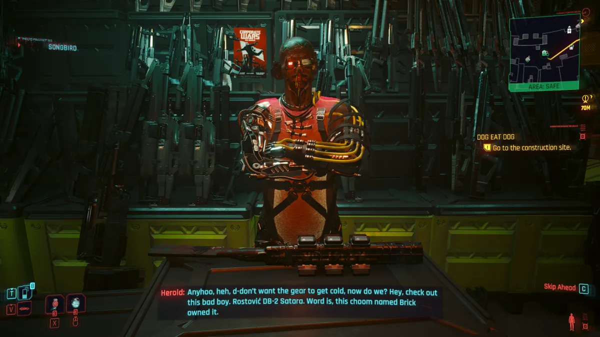 La cyberpsychose est-elle dans Cyberpunk 2077 : Phantom Liberty ?