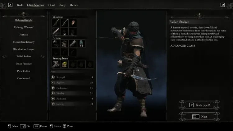 Lords of the Fallen : Meilleure build à double usage
