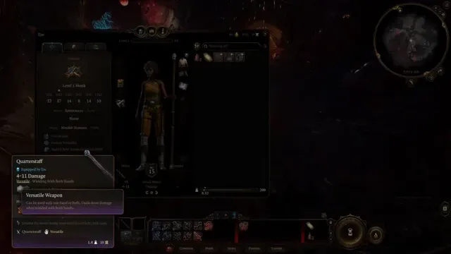 Baldur's Gate 3 : Que sont les armes de moine ?