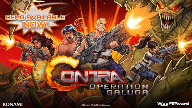 WayForward recueille des avis sur la démo de Contra: Operation Galuga