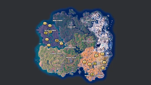 Fortnite : Comment rechercher un coffre Olympus ou Underworld