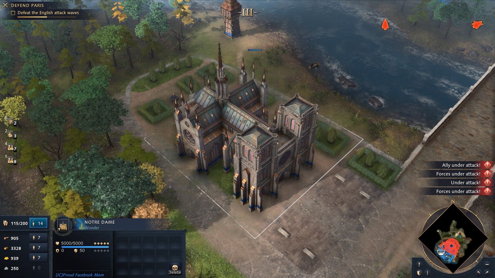 Age of Empires 4 : Guide du siège de Paris