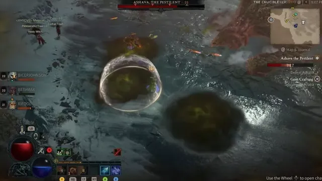 Diablo 4 : Emplacement de Ashava