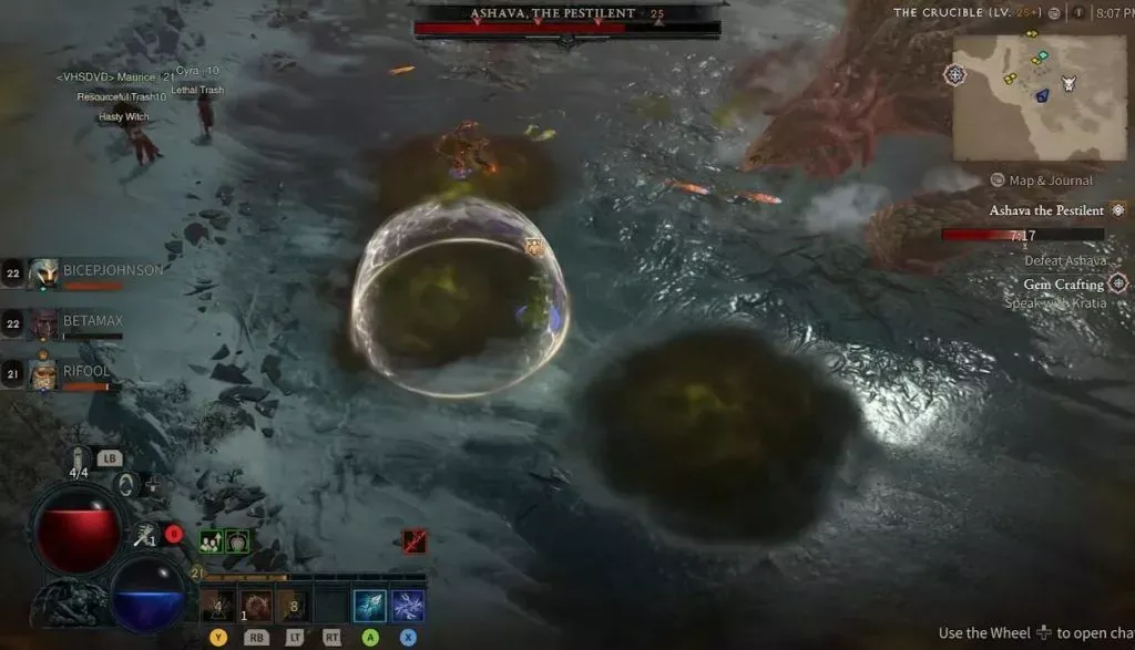 Diablo 4 : Emplacement de Ashava