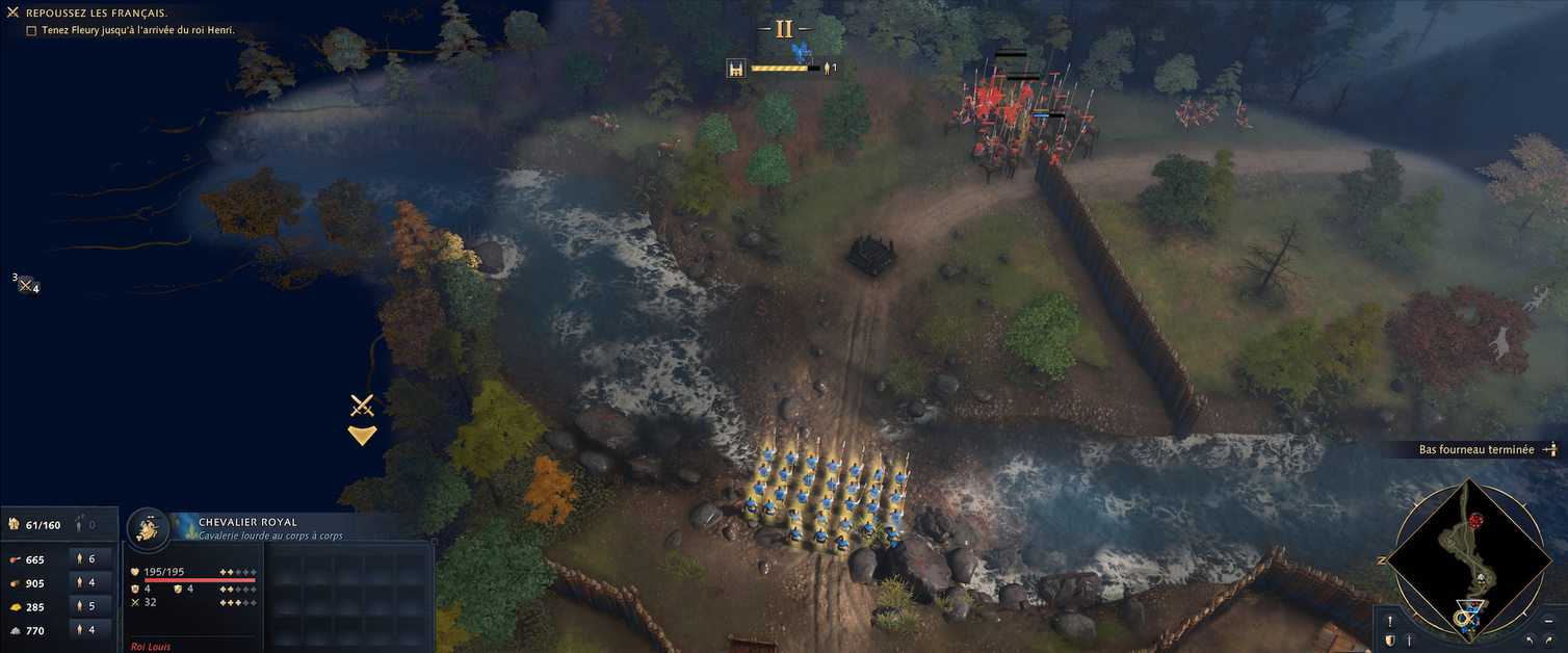 Age of Empires 4 : Commande de construction de l'arbalète anglaise Rush