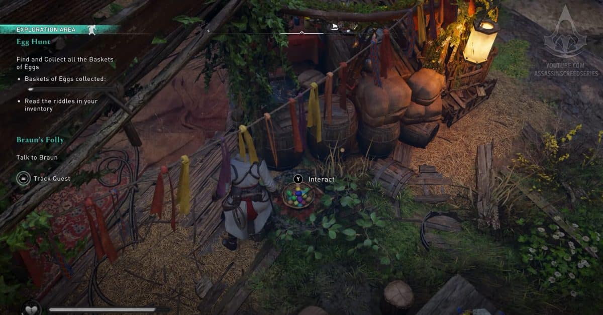 Assassin's Creed Valhalla Guide des emplacements des œufs de Pâques du festival Ostara