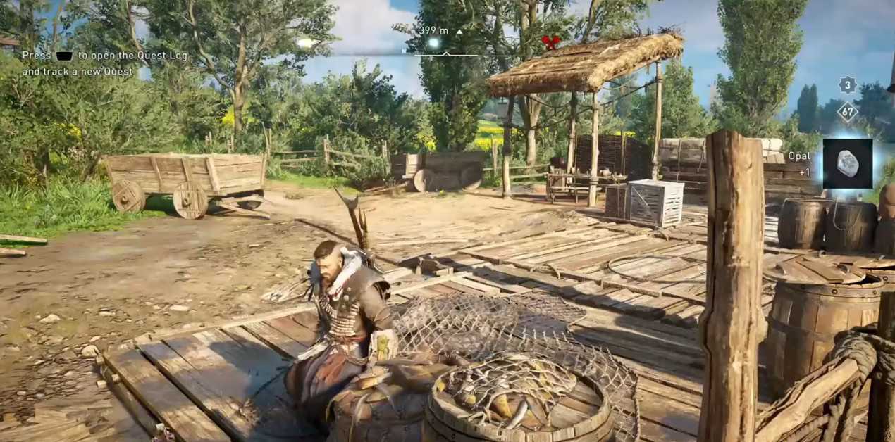 Assassin's Creed Valhalla : Guide des emplacements des opales dans Pari