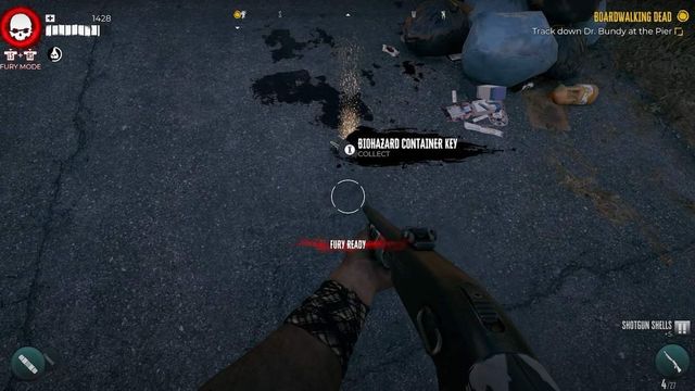 Dead Island 2 : Emplacement de la clé du conteneur Biohazard