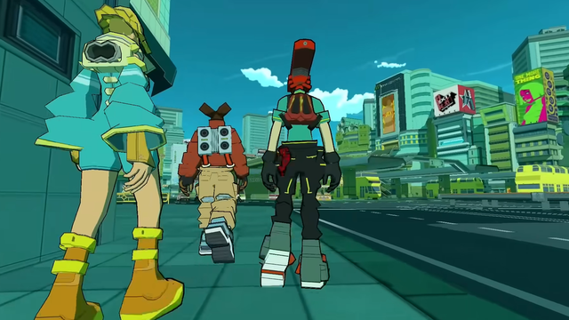 Le skater Bomb Rush Cyberfunk inspiré de Jet Set Radio a une date de sortie