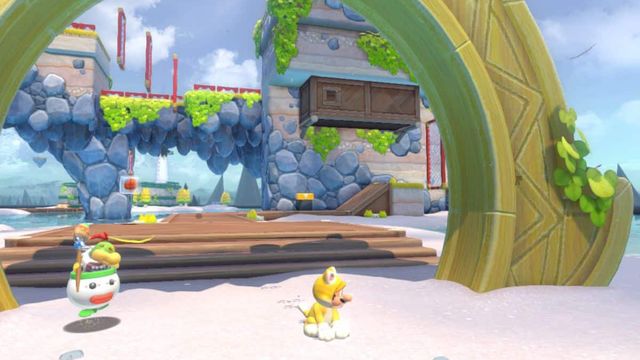 Guide des emplacements des éclats de chat de la zone Lakeside Bowser Fury
