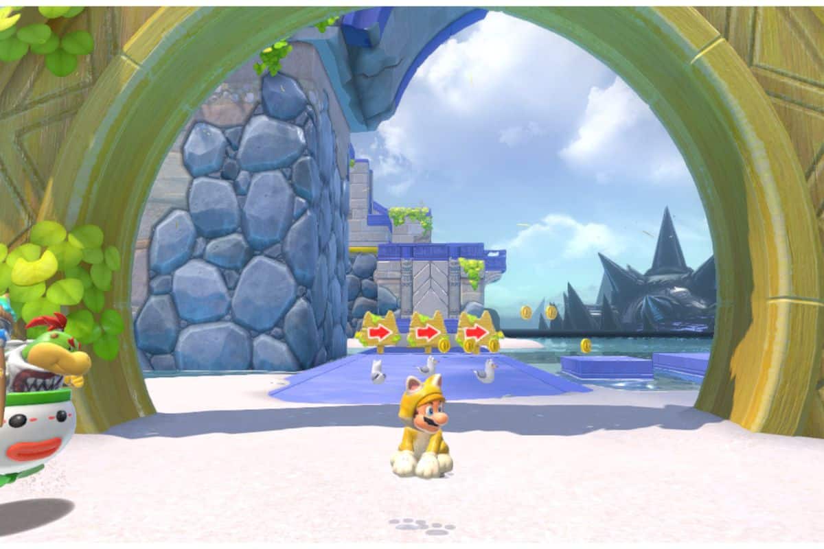 Super Mario 3D World - Guide de localisation des fragments de chat dans la zone Bowser’s Fury Wasteland