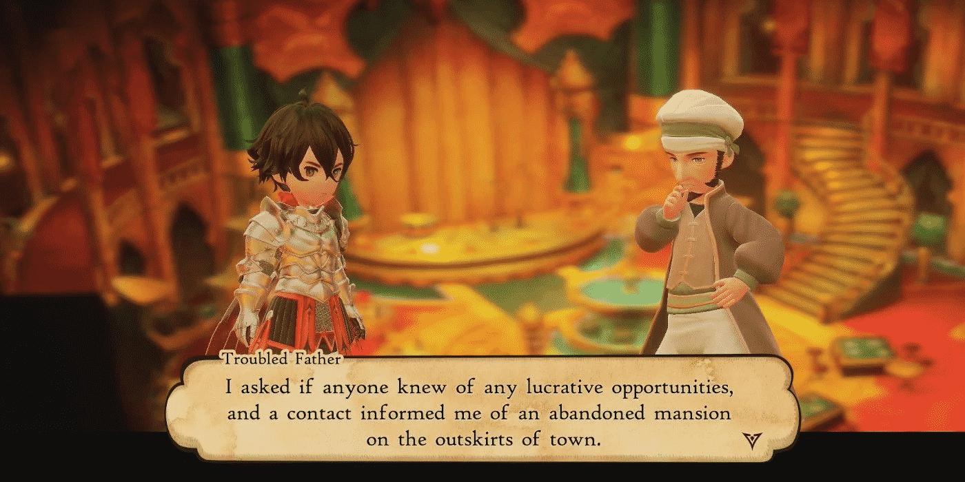 Procédure pas à pas du manoir abandonné de Bravely Default 2
