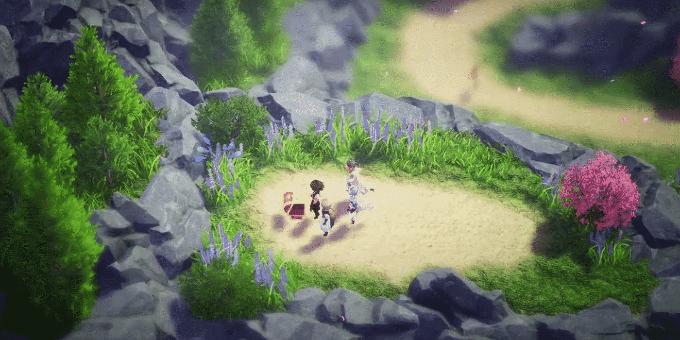 Bravely Default 2 Collines d'hortensias