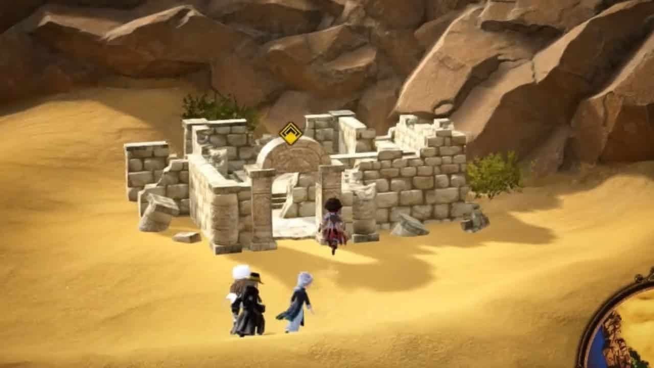 Bravely Default 2 Guide des ruines de Sandswept