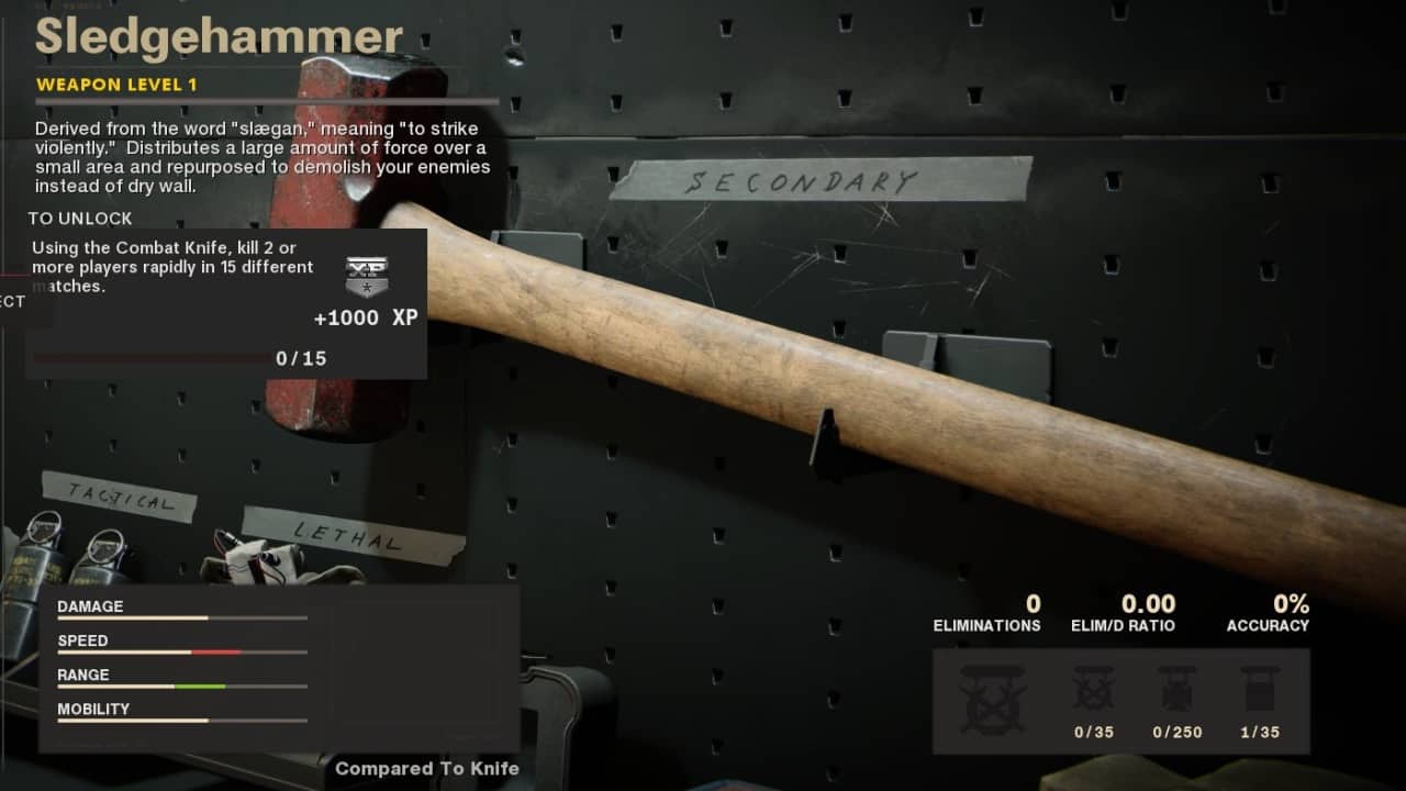 Comment débloquer le Sledgehammer dans Black Ops Cold War Saison 1