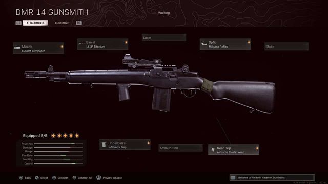 Call of Duty Warzone Meilleur guide de chargement DMR 14