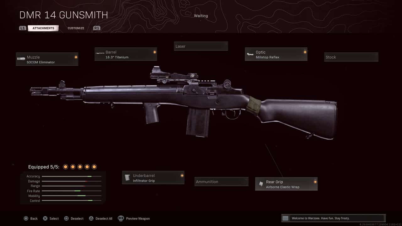 Call of Duty Warzone Meilleur guide de chargement DMR 14