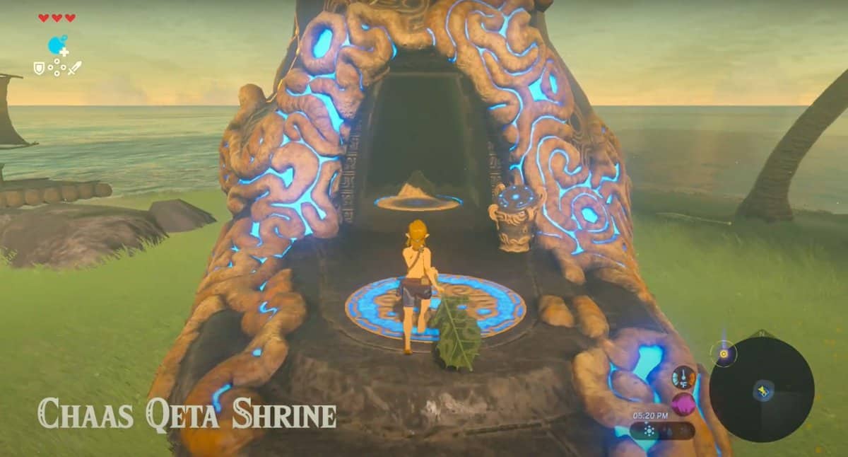 Zelda : Breath Of The Wild Chaas - Guide du sanctuaire Qeta