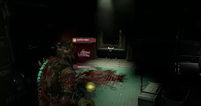 Dead Space Remake : Emplacement du faisceau de contact