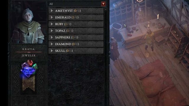 Comment fabriquer des gemmes dans Diablo 4