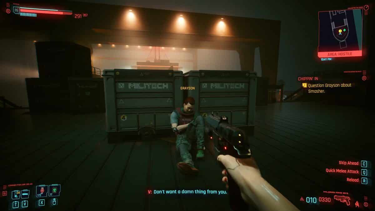 Cyberpunk 2077 - Soluce Chippin 'In