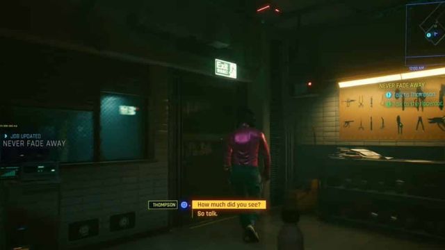Cyberpunk 2077 - Ne jamais disparaître