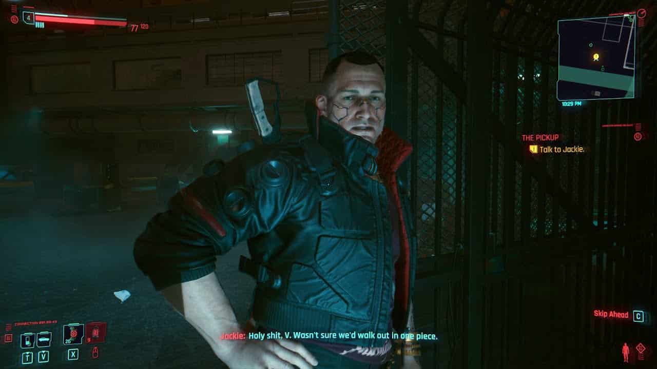 Cyberpunk 2077 - Le guide de choix de la mission Le pick up