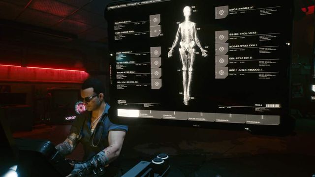 Cyberpunk 2077 - Emplacements des mises à niveau de Charcudoc