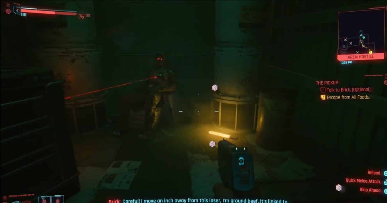 Cyberpunk 2077 - Le ramassage