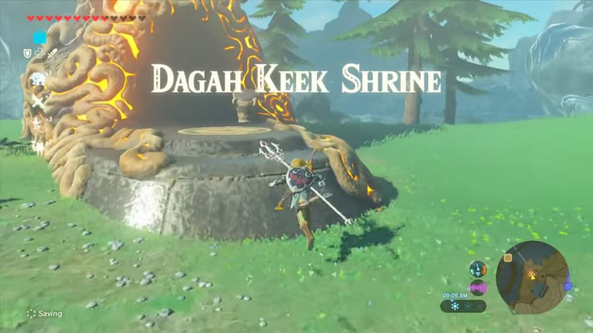Zelda : Breath Of The Wild - Guide du sanctuaire de Dagah Keek