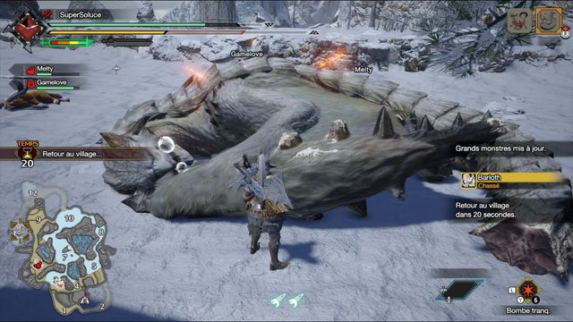 Monster Hunter Rise Comment vaincre Barioth