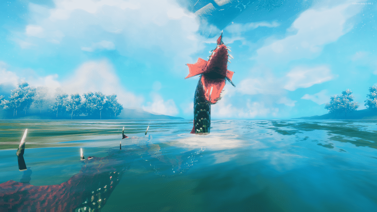 Comment chasser et vaincre les serpents de mer à Valheim