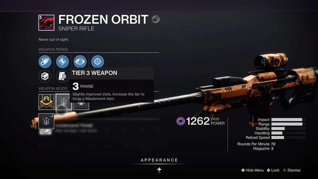 Comment obtenir une orbite gelée dans Destiny 2