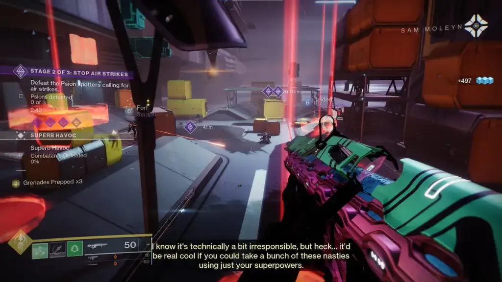 Qu'est-ce que la rotation de surcharge du terminal dans Destiny 2 ?