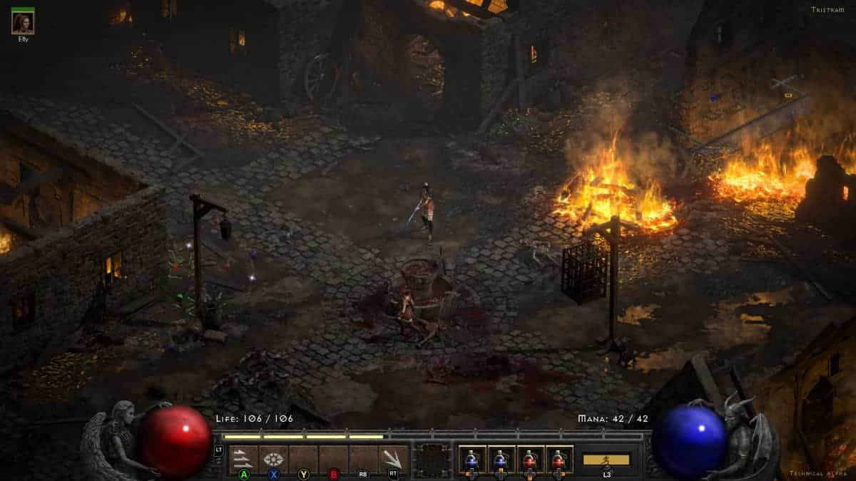 Diablo 2 : Resurrected - Construction de Trapsin Lightning/Sentinelle de la mort