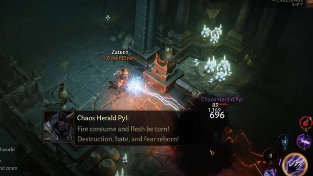 Diablo : Immortal - Quête des restes démoniaques